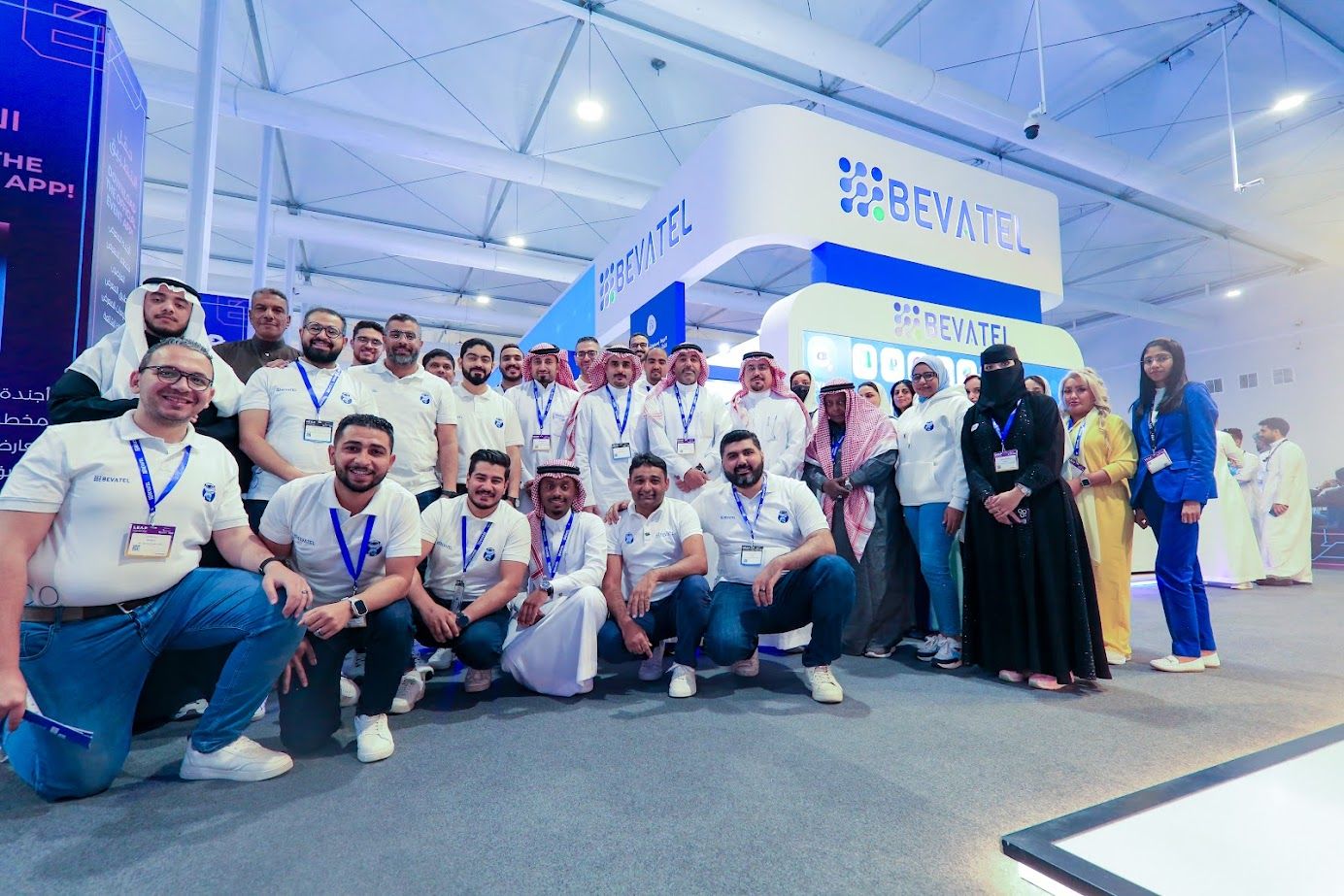 Representatives from top companies visit Bevatel’s booth at LEAP 2024 Representatives from top companies visit Bevatel’s booth at LEAP 2024