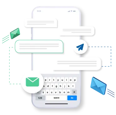 SMS Service via More Flexible Distribution Platform